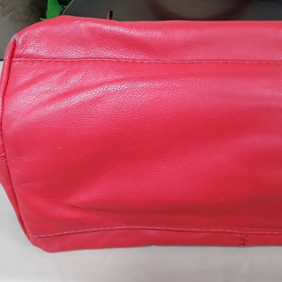 Kate Spade New York purse orange leather hobo/tote - Picture 5 of 7